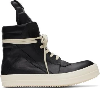 Rick Owens | Black Hollywood Geobasket Sneakers