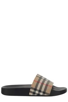 Burberry | Burberry Furley Checked Slides