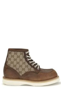 Gucci | Gucci Lace-Up Ankle Boots