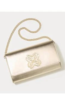 Lilly Pulitzer Lilly Pulitzer - Women's Brit Leather Logo Clutch