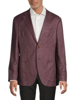 ETRO | Single-Breasted Cashmere Blazer