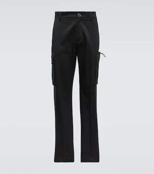 Versace | Cotton gabardine cargo pants
