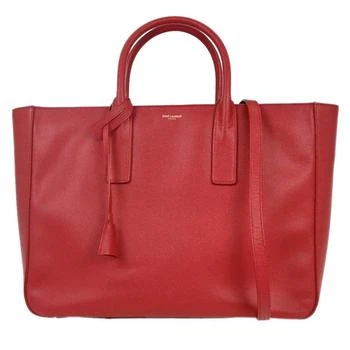 Yves Saint Laurent | Museum Tote Leather Leather Tote Bag Bag (Pre-Owned)