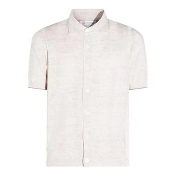 Brunello Cucinelli | Brunello Cucinelli Short-Sleeved Knitted Shirt
