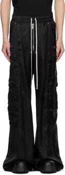 Rick Owens | Black Concordians Cargobelas Cargo Pants