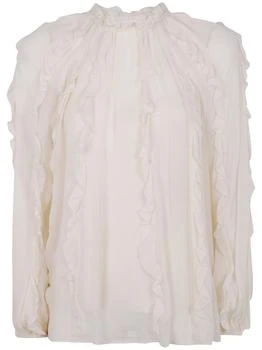 Zimmermann | Zimmermann Frill Billow Long-Sleeved Top