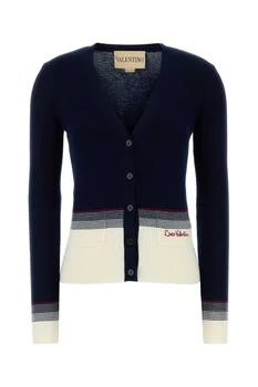 Valentino | Valentino Chez V-Neck Button-Up Cardigan