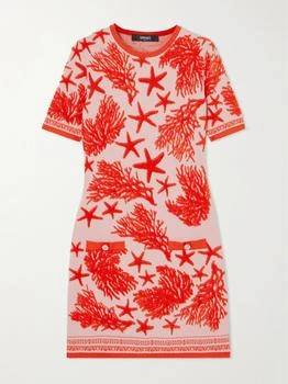 Versace | Terry Jacquard Mini Dress - Baby pink - IT42