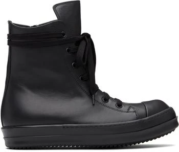 Rick Owens | Black Temple Sneakers