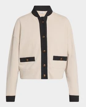 Brunello Cucinelli | Felpa Buttoned Bomber Cardigan