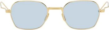 Thom Browne | Gold Titanium Sunglasses