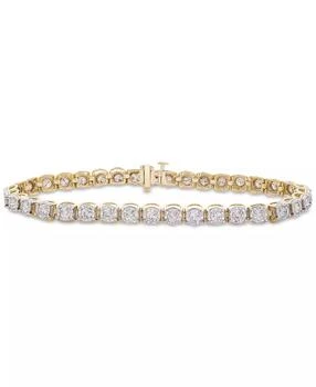 Macy's | Diamond Miracle Tennis Bracelet (3 ct. t.w.) in 14k Gold