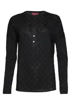 Gucci | Gucci Long-Sleeved Crewneck T-Shirt