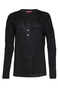 Gucci | Gucci Long-Sleeved Crewneck T-Shirt