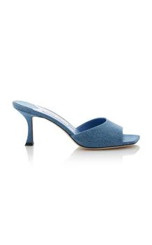 Jimmy Choo | Jimmy Choo Exclusive New Denim Mules - Moda Operandi