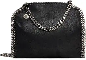 Stella McCartney | Black Falabella Mini Tote Bag