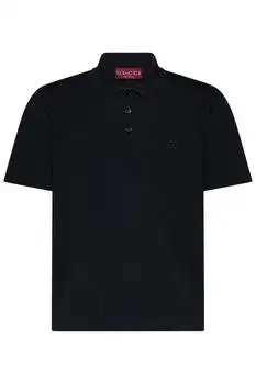 Gucci | Gucci Embroidered Logo Polo Shirt
