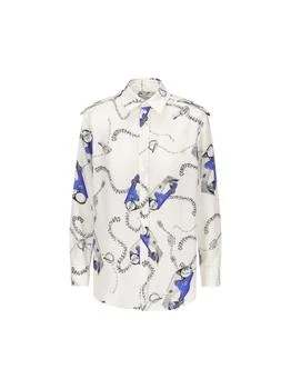 Burberry | Burberry Graphic Printed Buttoned Shirt