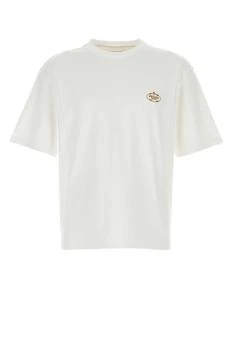 Prada | Prada Logo Embroidered Short Sleeved T-Shirt