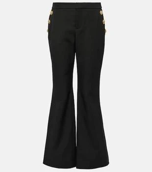 Balmain | Virgin wool flared pants