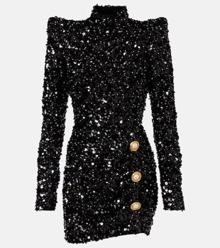Balmain | Sequined minidress