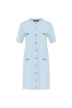 Versace | Versace Crewneck Knitted Shirt Dress