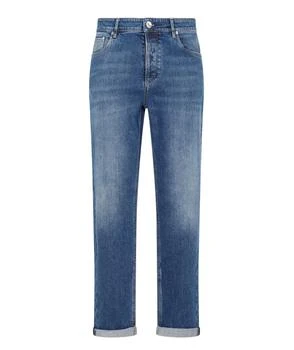 Brunello Cucinelli | Brunello Cucinelli Mid-Rise Slim-Fit Jeans