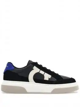 Salvatore Ferragamo | Salvatore Ferragamo - Men's Gancini Panelled Leather Sneakers