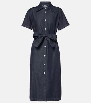 Dolce
Gabbana | Belted denim shirt dress