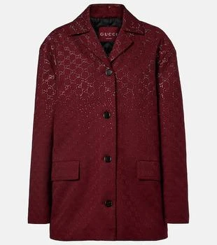 Gucci | GG Crystal canvas blazer