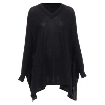 MAISON MARGIELA | silk linen batwing pullover sweater