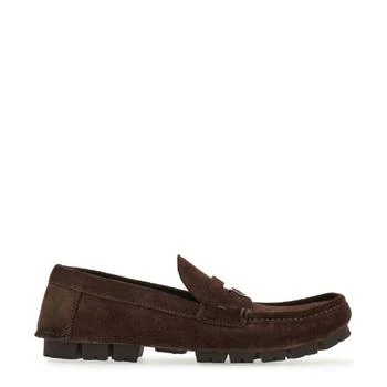 Salvatore Ferragamo | Ferragamo Gancini-Plaque Round-Toe Loafers