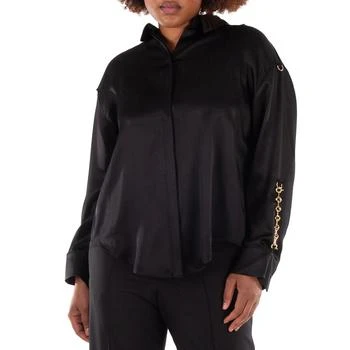 Loewe | Loewe Classic Collar Long Sleeve-Silk Shirt, Brand Size 38