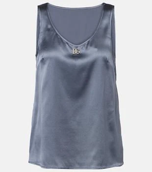 Dolce
Gabbana | Silk-blend top