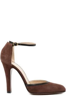 Valentino | Valentino VLogo Plaque Pointed Toe Pumps