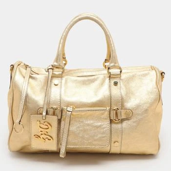 Dolce & Gabbana | D&G Gold Leather Duffel Bags