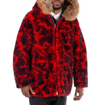 Burberry | Shearling Jacket With Floral Print