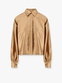 Max Mara | Scalata shantung shirt
