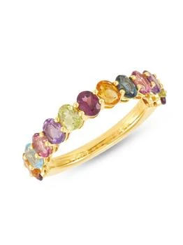 Saks Fifth Avenue | 14K Yellow Gold & Multistone Ring