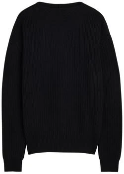 Rick Owens | Fisherman ribbed wool jumper