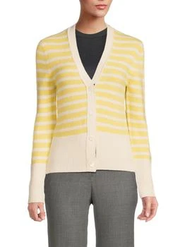 Thom Browne | Stripe Virgin Wool Cardigan