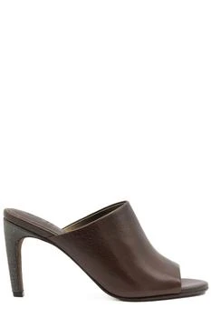 Brunello Cucinelli | Brunello Cucinelli Classic Leather Heel Sandals