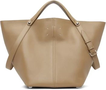 MAISON MARGIELA | Tan Dress-Age Medium Bag