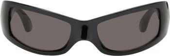Balenciaga | Black Extreme Sunglasses