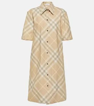 Burberry | Burberry Check cotton shirt dress