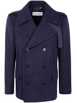 Dries Van Noten | Dries Van Noten Double-Breasted Long-Sleeved Coat