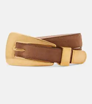 Khaite | Lucca suede belt
