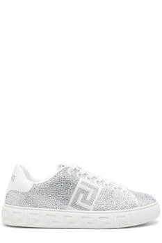 Versace | Versace Embellished Greca Sneakers