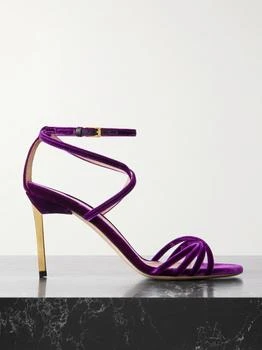 Tom Ford | Ida Velvet Sandals  - IT36