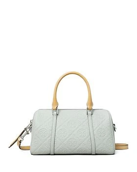 Tory Burch T Monogram Embossed Leather Satchel